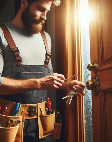 Anderlecht - ouverture porte par un serrurier