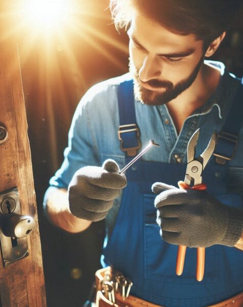 Anderlecht - ouverture porte par un serrurier