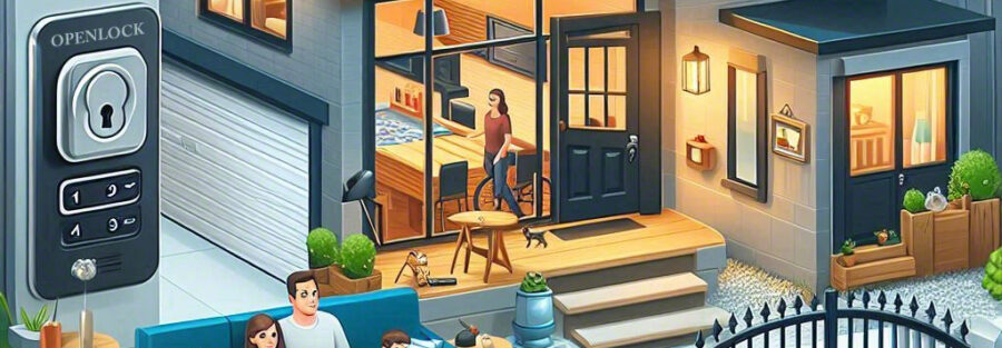 Sécurité de la maison - Pourquoi passer aux serrures électroniques - Serrurier Bruxelles Openlock